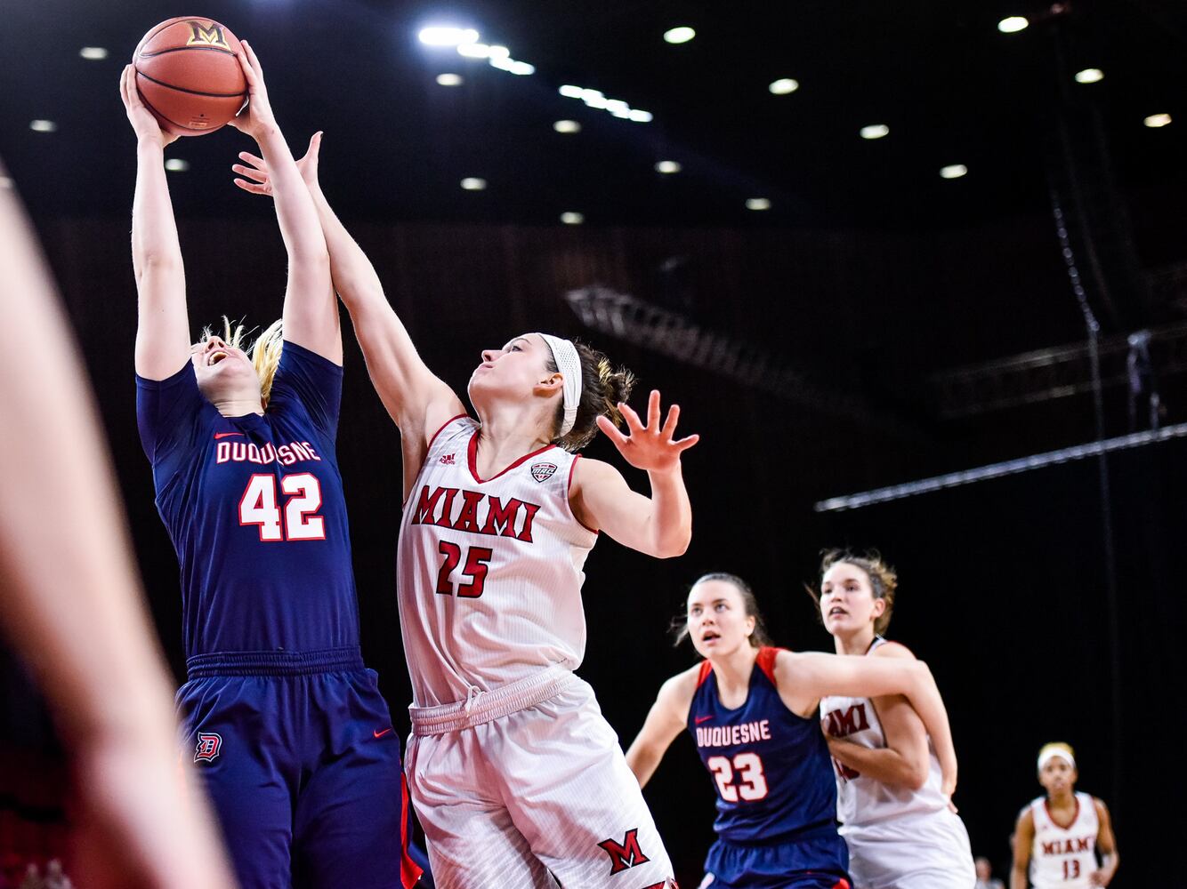 Miami vs Duquesne women's basketball