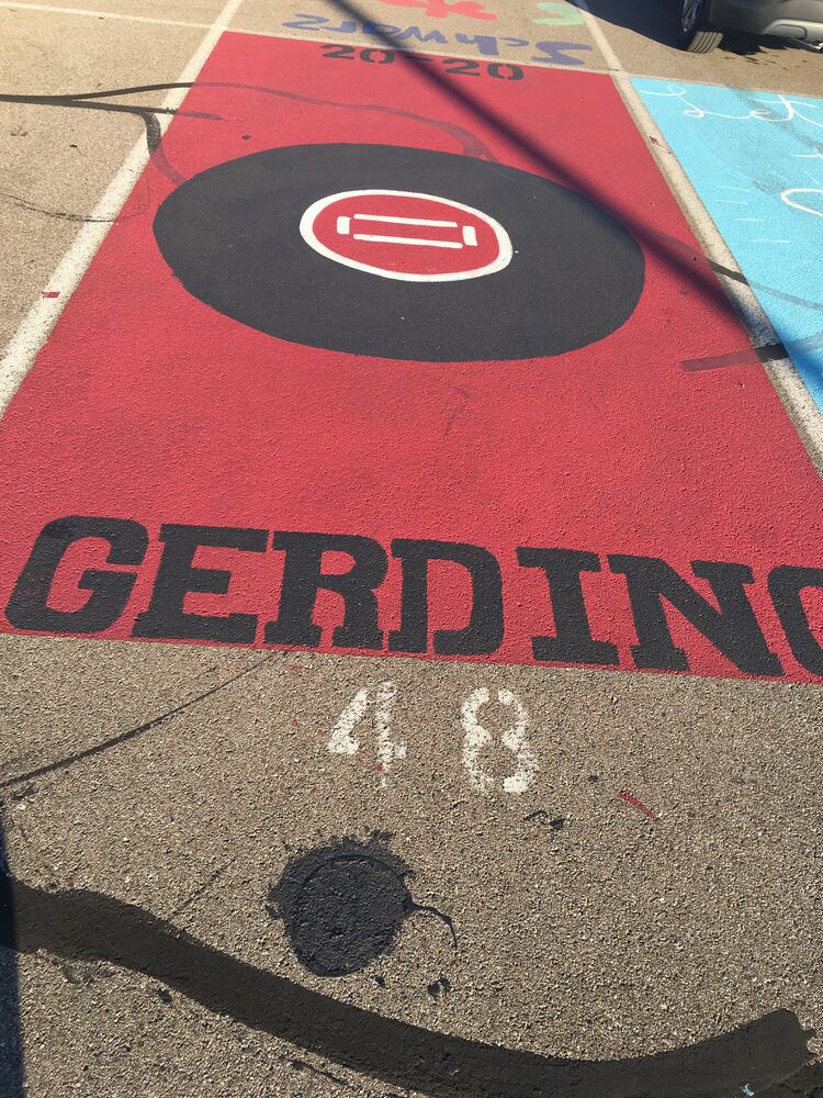 Lakota West senior parking spaces