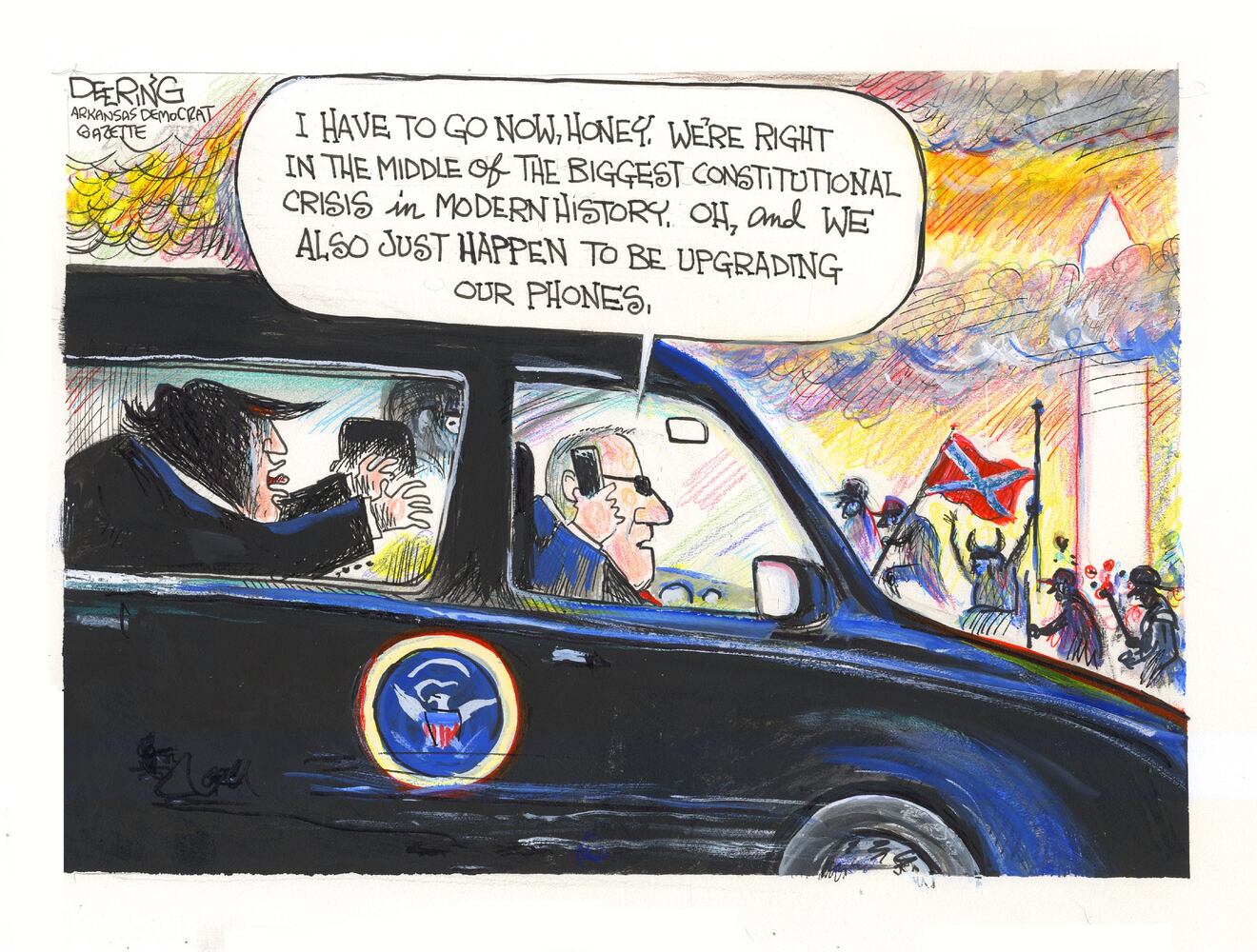 WEEK IN CARTOONS: Deleted texts, fist bump, heat wave and more