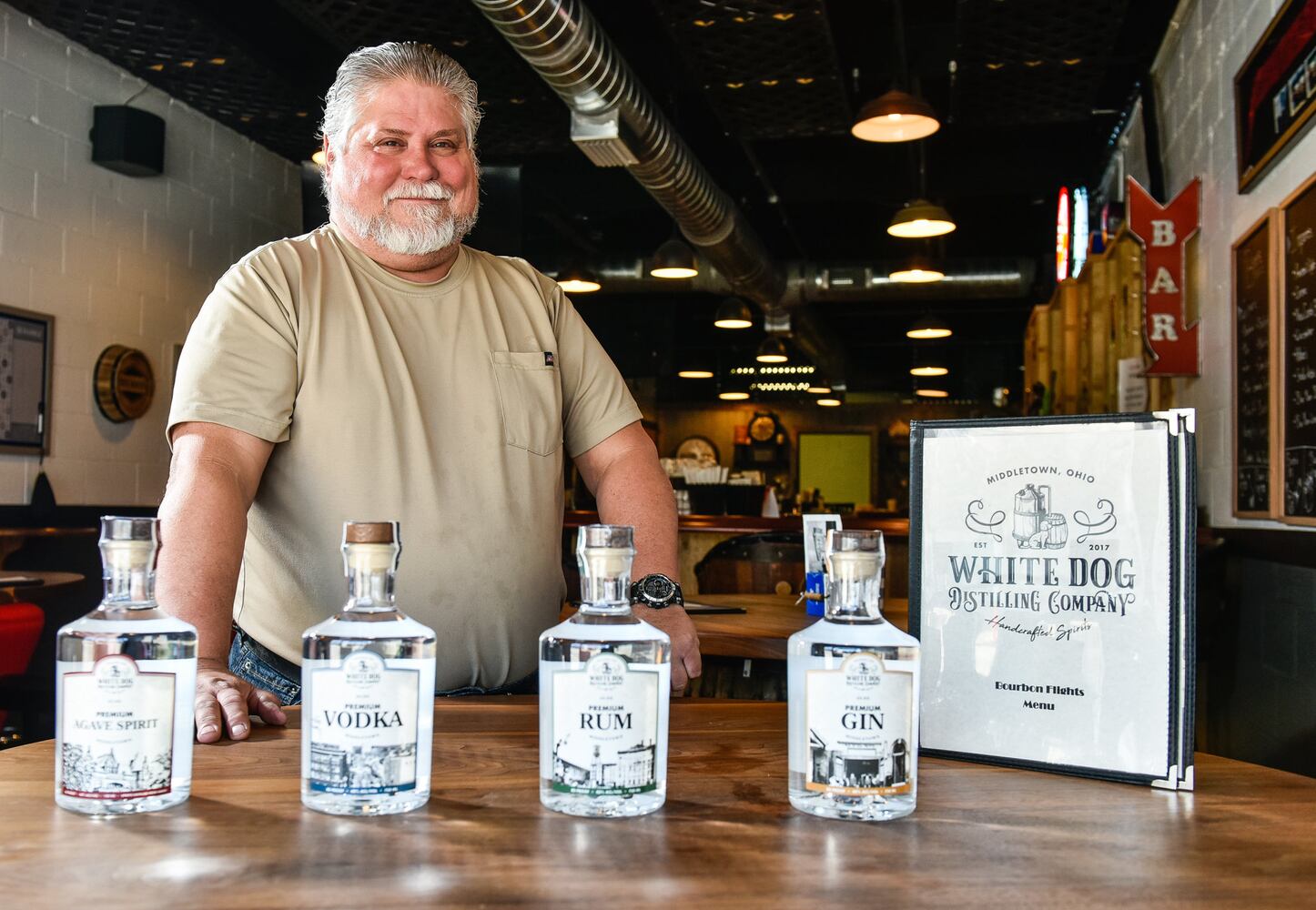 White Dog Distilling Company open in downtown Middletown