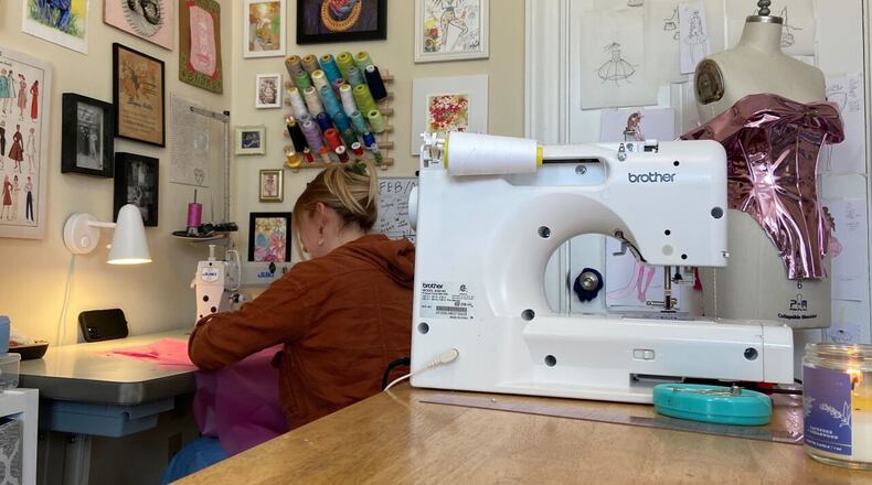 Eliana Batsakis, of Cincinnati, will appear on the Netflix show "Next In Fashion." CONTRIBUTED/WCPO