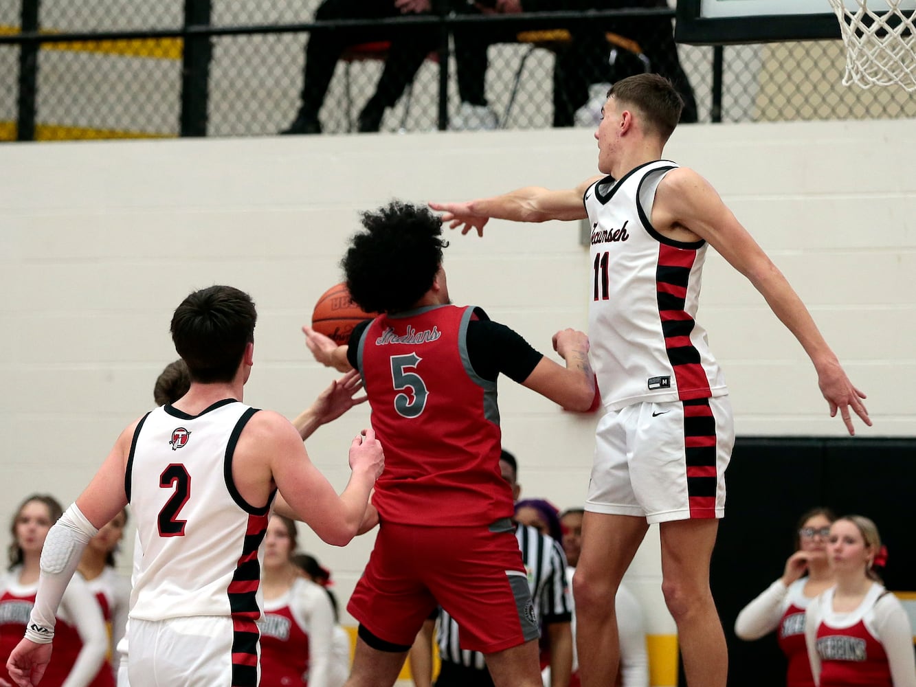 Stebbins Tecumseh basketball