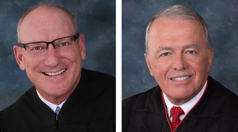 Judge Stephen W. Powell and Judge Robert A. Hendrickson. CONTRIBUTED
