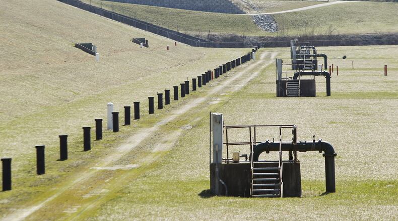 Water well field at Huffman Dam is operated by the City of Dayton. TY GREENLEES / STAFF