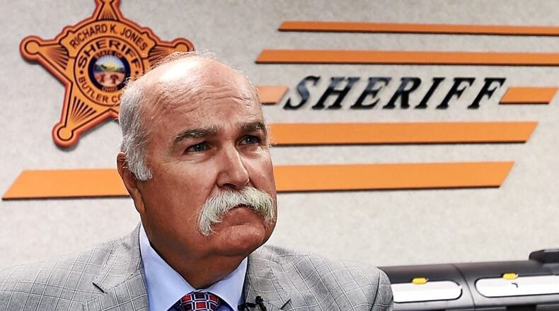 Butler County Sheriff Richard Jones has sent letters to former presidents Barack Obama and George W. Bush asking them to help get both sides to get the conversation going to help reopen the government. FILE