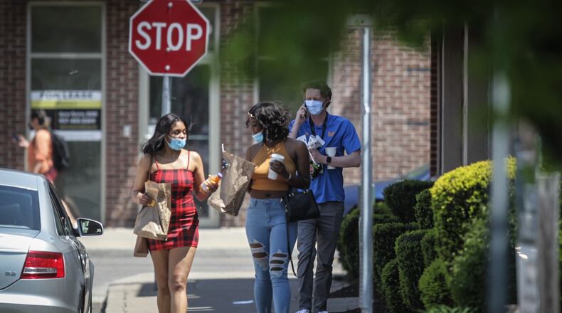 The Centers for Disease Control and Prevention recently eased its guidelines and recommendations for people who are considered close contacts of those who test positive for COVID-19, as well as removing recommendations of quarantining and "test to stay" for students exposed in school. JIM NOELKER/STAFF FILE PHOTO