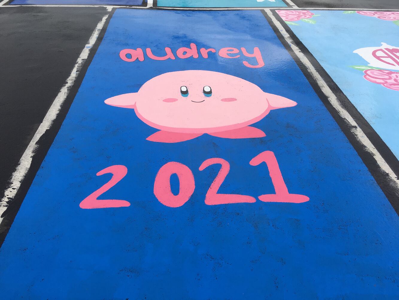 Fairfield High senior parking lot