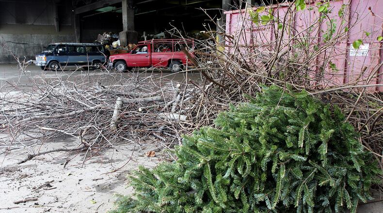 Butler County residents can recycle their live Christmas trees using several community composting and chipping programs. STAFF FILE PHOTO