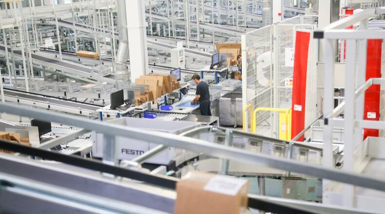 The new Festo Regional Service Center in Mason, Friday, Oct. 14, 2016. GREG LYNCH / STAFF