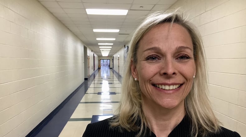 Kathy Demers, who is currently an assistant superintendent with Wyoming Schools in Hamilton County, will take over the top job at Monroe Local Schools this summer. MICHAEL D. CLARK/STAFF