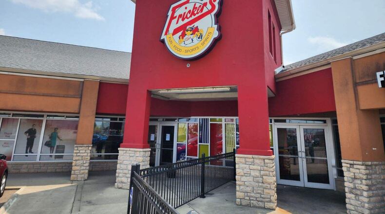 A Fricker's on Kingsland Drive in West Chester closed permanently July 17, 2023. NICK GRAHAM/STAFF