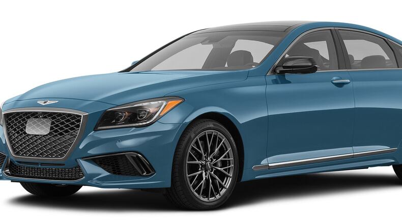 The Genesis G80 now offers a new Sport variant with a twin-turbo engine and optional all-wheel drive. Metro News Service photo