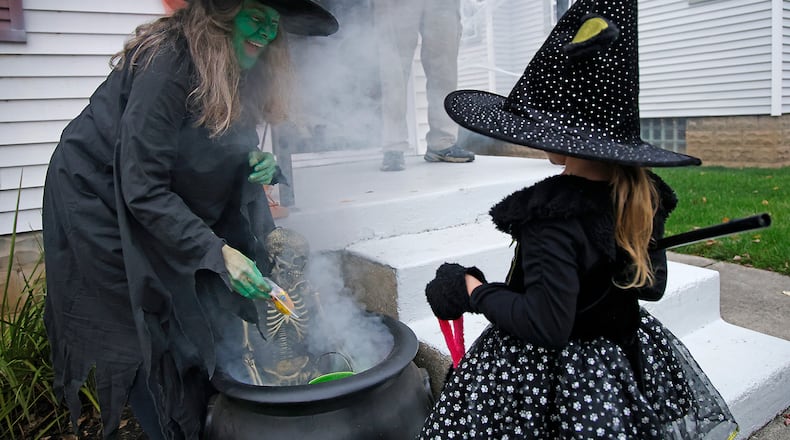 Beggars Night, or trick-or-treat night, will be held in many communities Oct. 25-31. FILE