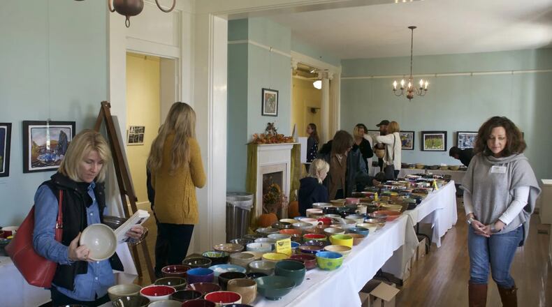 Oxford Empty Bowls celebrates its 20th anniversary of annual fundraising toward local food banks this weekend. Empty Bowls is an international hunger relief effort founded in 1990 by a Michigan art teacher named John Hartom, who was looking for a way to engage his students into participating in a local food drive. After having his students craft ceramic bowls, he invited faculty to a soup lunch and requested donations to local food banks. Since being founded in 2002, Oxford’s branch of Empty Bowls has raised $126,414 for the Talawanda Oxford Pantry & Social Services (TOPSS), as well as the BackPack Program, Miami Cares Food Pantry, Open Hands Food Pantry, and the Talawanda School District Free Pantry. This year's event is at the Oxford Community Arts Center, 10 S. College Ave., Oxford, from 11 a.m. to 2 p.m. Saturday. CONTRIBUTED
