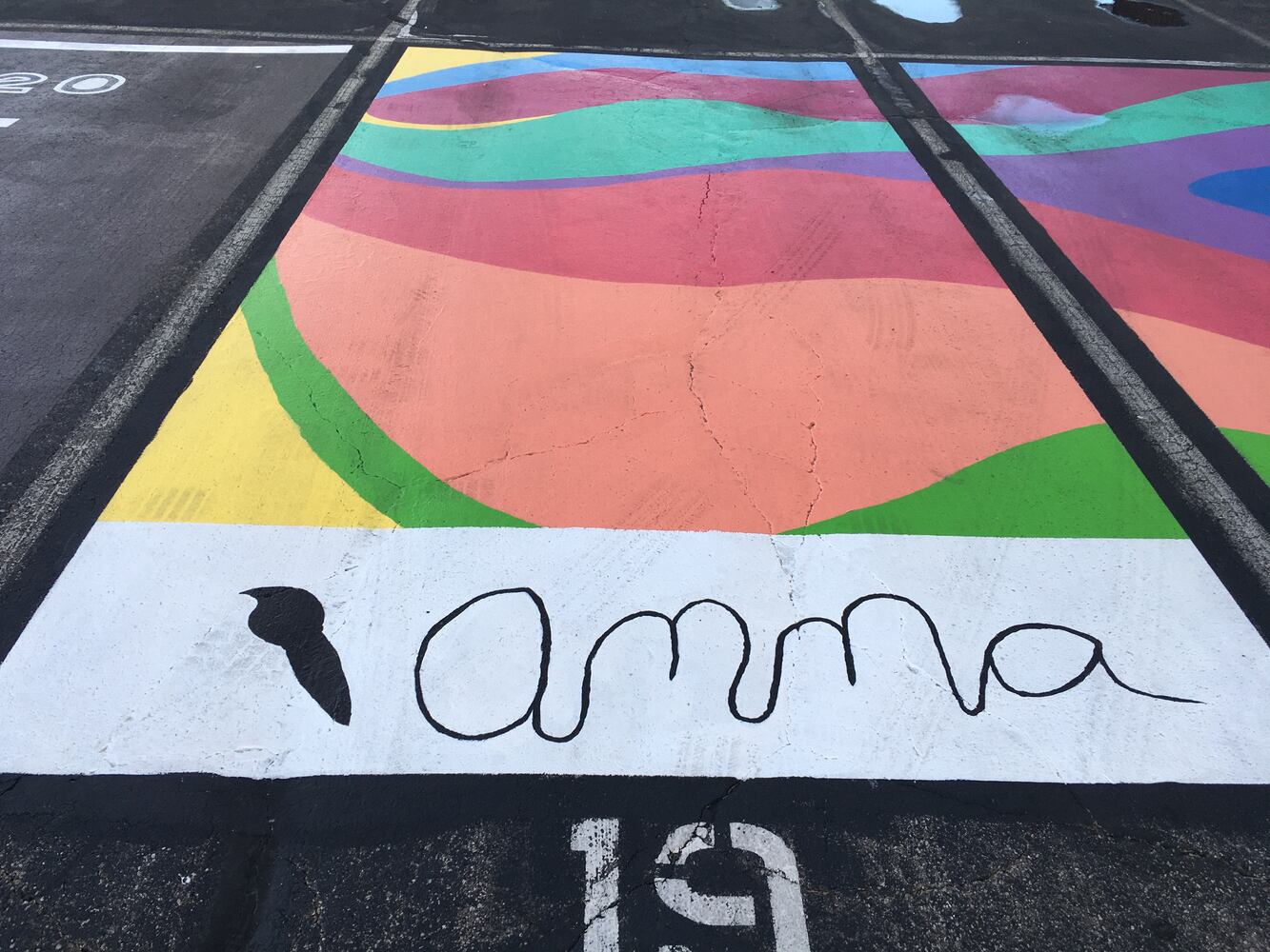 Ross senior parking lot spaces