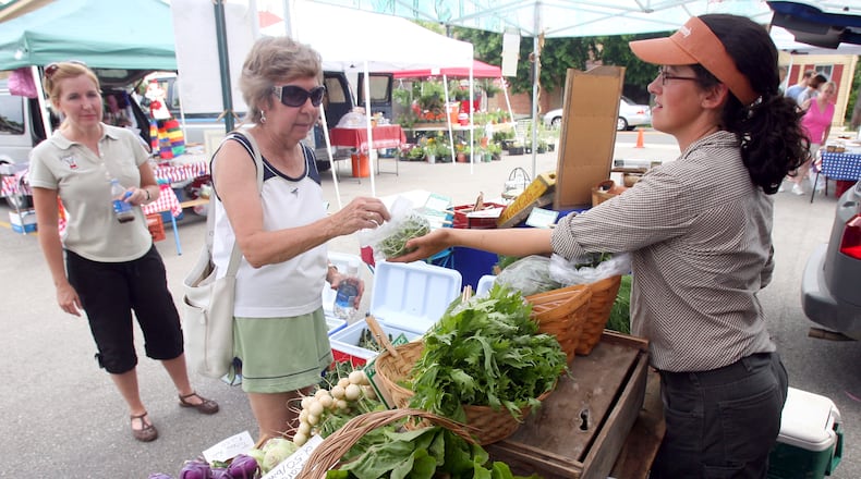 This year’s weekly Oxford Farmer’s Market welcomes five new vendors. STAFF FILE PHOTO