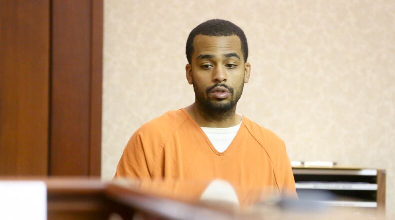 Keith Harris, one of three people charged in the April 8 shooting death of Trey Shepard in St. Clair Twp., pleaded guilty and has been sentenced to prison. GREG LYNCH/STAFF