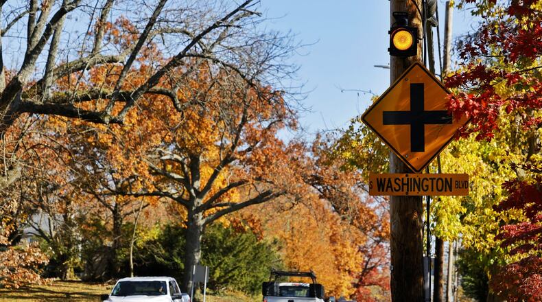 A roundabout project at New London Road and South Washington Boulevard to prevent traffic accidents. Until the funding can be in place, one of three options will be considered, either a right turn-only lane for both South Washington and Elmwood Drive will be installed, a temporary traffic signal., or all-way stop control. NICK GRAHAM/STAFF