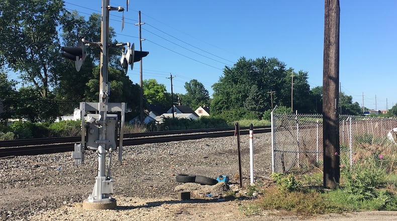 Thomas Pennington, of Middletown, was stuck and killed by a train while he was walking on the tracks near Wildwood Road and Manchester Avenue Sunday night, June 3, according to police. RICK McCRABB/STAFF