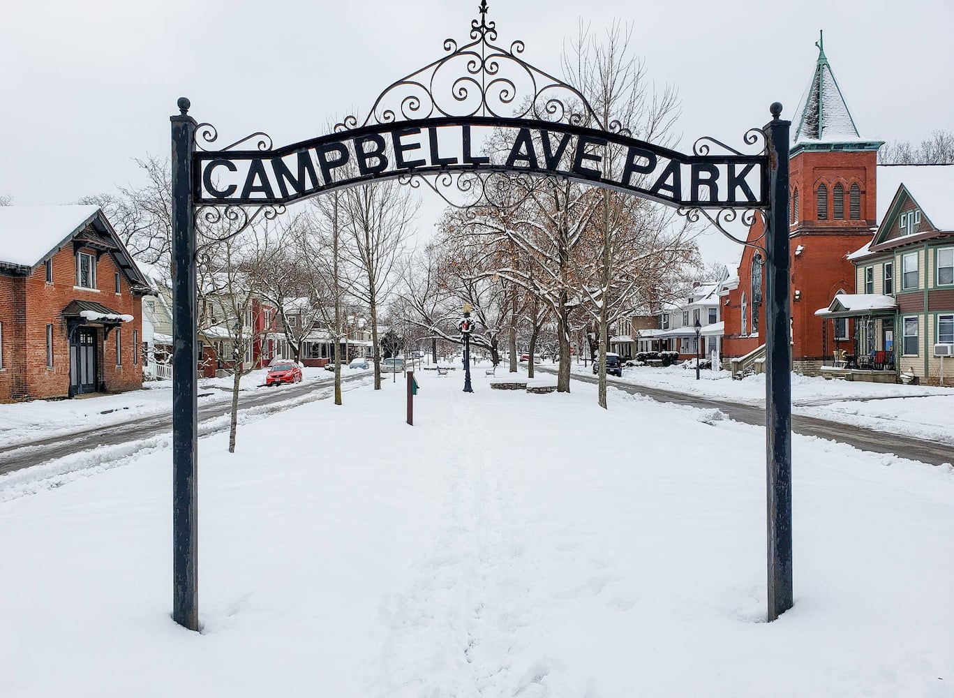 PHOTOS: Snow covers Butler County during weekend winter storm