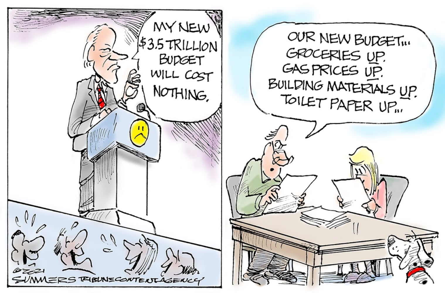 WEEK IN CARTOONS: Vaccines, immigration, spending and more