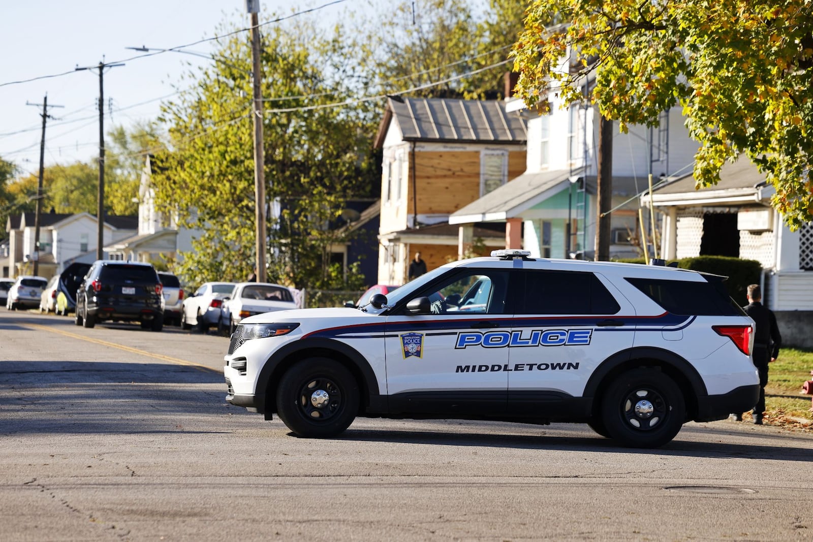 Middletown police are investigating approximately 20 shots fired Tuesday near Woodlawn Avenue and Oakland Street. NICK GRAHAM/STAFF