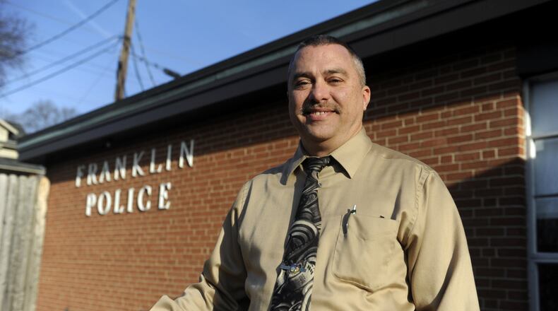 Franklin police Chief Russell Whitman stepped down as the city's top cop on Tuesday, Feb. 2, 2021 to retire. Whitman spent his entire 34-year law enforcement career with the Franklin Division of Police. FILE PHOTO