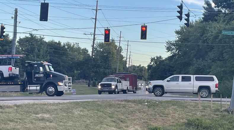 A roundabout is planned for the Ohio 741/Greentree Road intersection near Warren County Sports Park, which drew an estimated 1.2 million people last year, according to the county convention and visitors bureau. NICK BLIZZARD/STAFF PHOTO