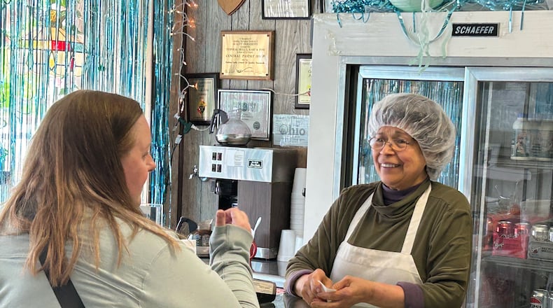 Vera Slamka and her husband, John, have owned Central Pastry in Middletown for 41 years. She loves interacting with her loyal customers. RICK McCRBB/CONTRIBUTOR