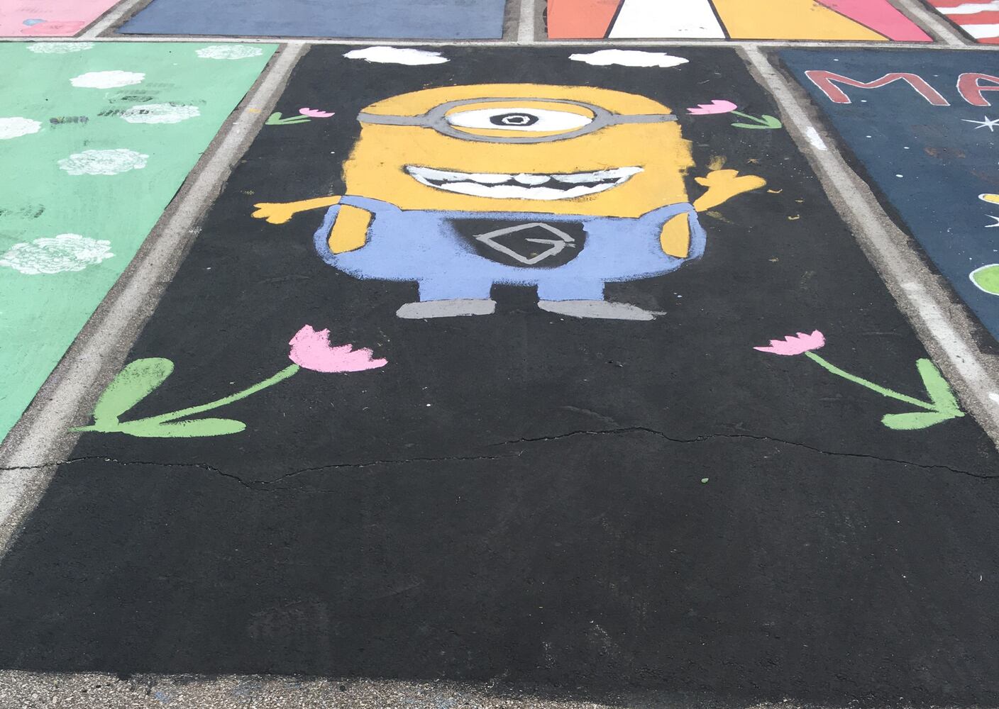 Fairfield High senior parking lot