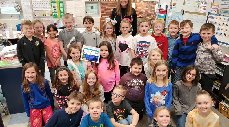 Geri Dey’s second-grade class wrote letters to Springboro City Council, prompting it to decide to name a new dog park for Logan Turner, one of the victims of the mass shooting in the Oregon District in Dayton. CONTRIBUTED