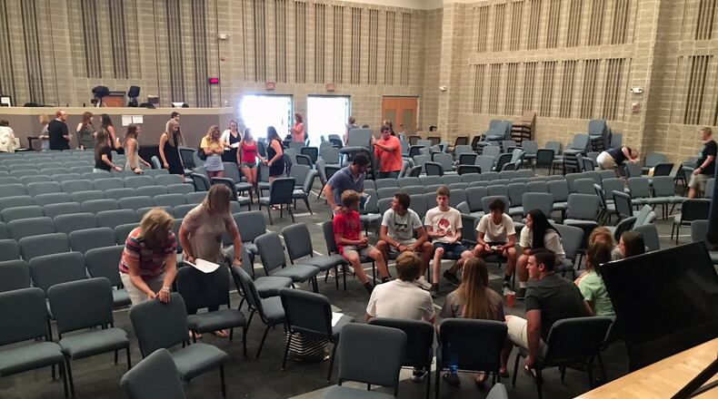 Family, friends, classmates and supporters came to the Center Pointe Christian Church Sunday for small-group grief counseling in the wake of Lakota West High School student Matt Stratman’s death Saturday. Strateman collapsed last month during a lacrosse game and never regained consciousness.