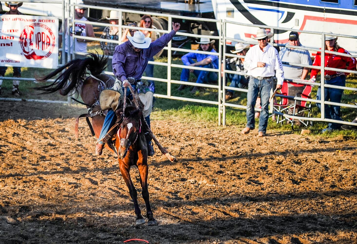 Broken Horn Rodeo closes out the night Wednesday at the Butler County Fair
