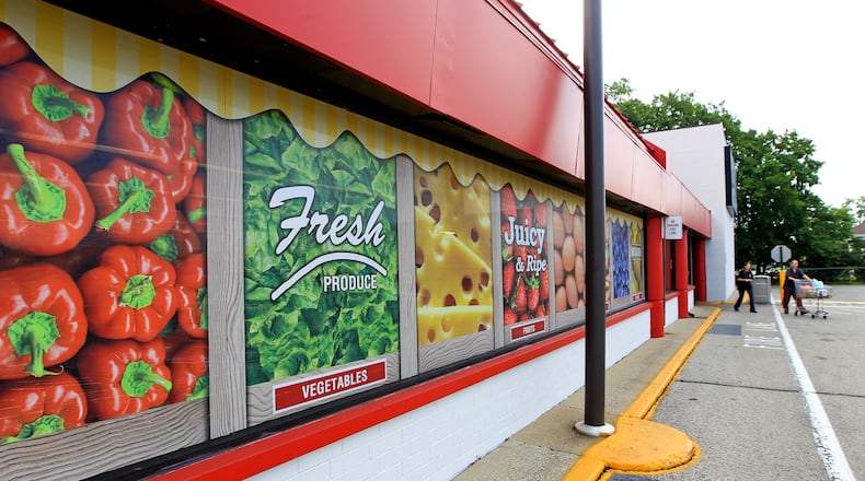Forty-four of Marsh’s stores — including those in Middletown, Hamilton, Eaton and Troy — could close if a buyer cannot be found within 60 days, according to the company. STAFF FILE PHOTO