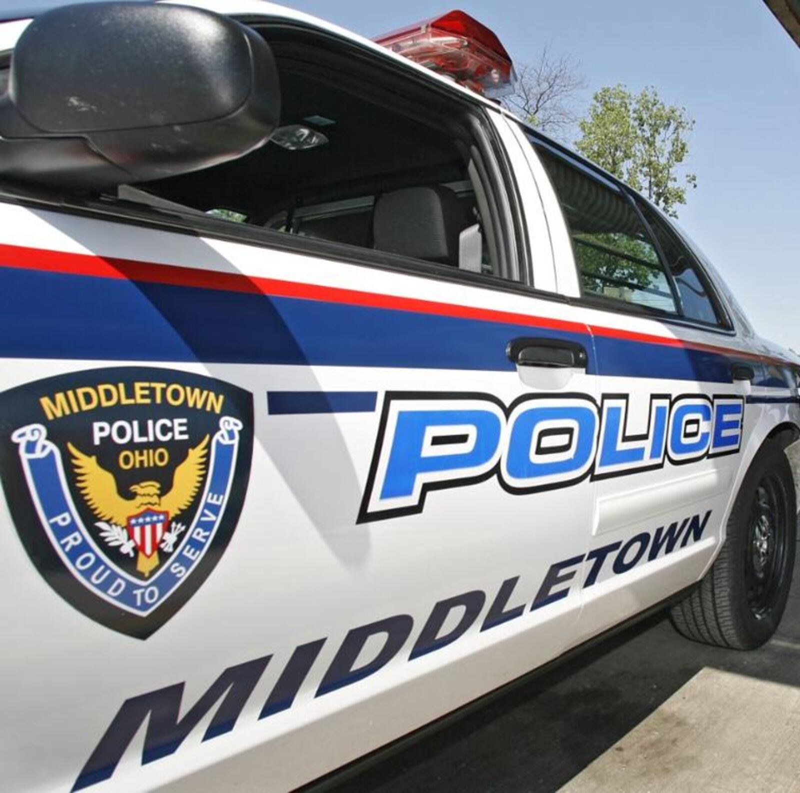 Middletown police cruiser