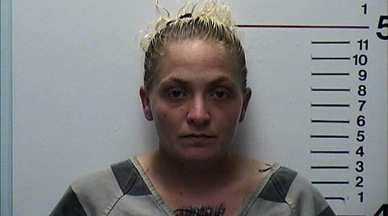 Megan Carr, 28, of Middletown, was charged with drug abuse methamphetamine and conveyance of narcotics into a detention facility, both third-degree felonies, and drug paraphernalia, a misdemeanor, according to a police report.