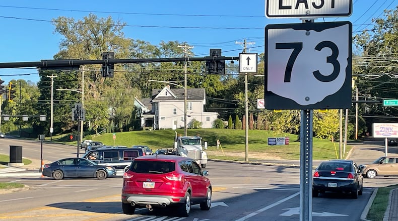 Franklin plans to extend a freeze on new development for stretches of Ohio 73, Ohio 123 and Dixie Highway. NICK BLIZZARD/STAFF PHOTO