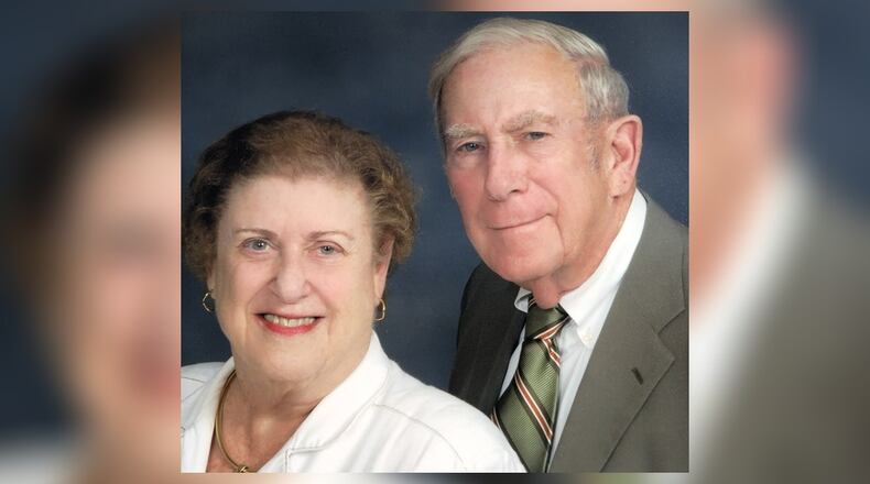 Dave and Marge Belew have been married for 67 years and since she lives at Westover, a Hamilton retirement village, he plays her songs on the piano so she can listen to them on the phone. SUBMITTED PHOTO