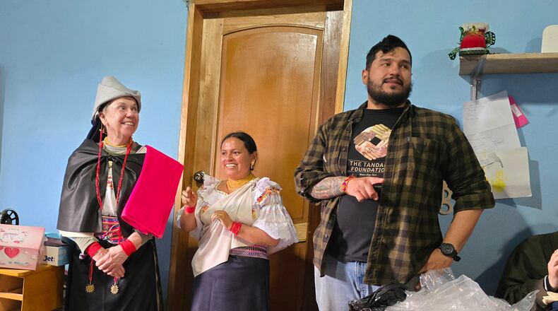 An afternoon of learning about the Indigenous Kichwa dress and culture. CONTRIBUTED