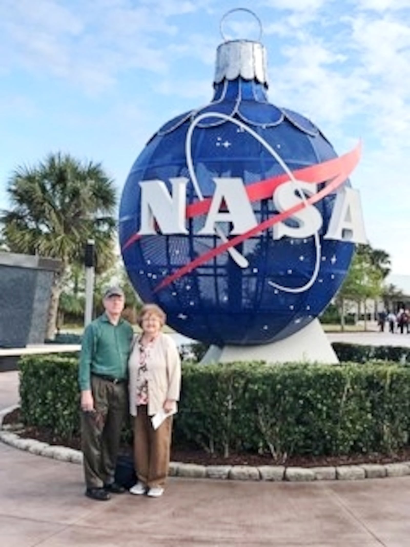 Gene and Marsha Frame, Middletown natives, along with their son, James Christopher, have written a devotional book about their travels to all 50 states, including the Kennedy Space Center in Florida.