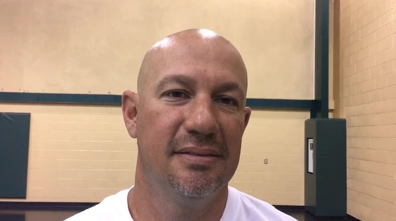 Badin coach Nick Yordy