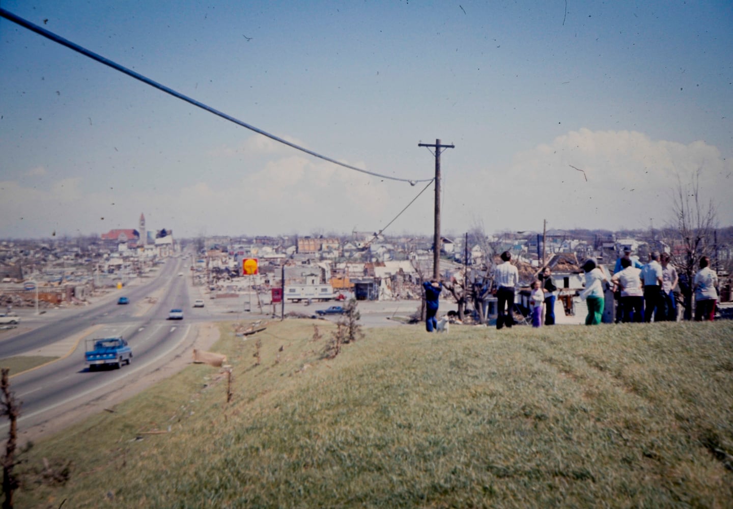 1974 Xenia tornado aftermath