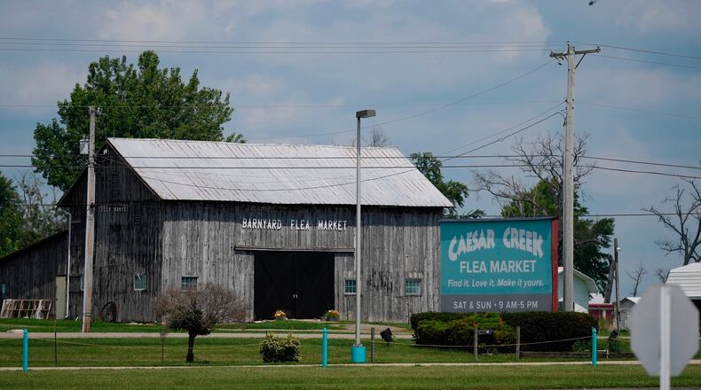 The Caesar Creek Flea Market announced that its last day in business will be Nov. 30. (Sam Greene/The Cincinnati Enquirer via AP)