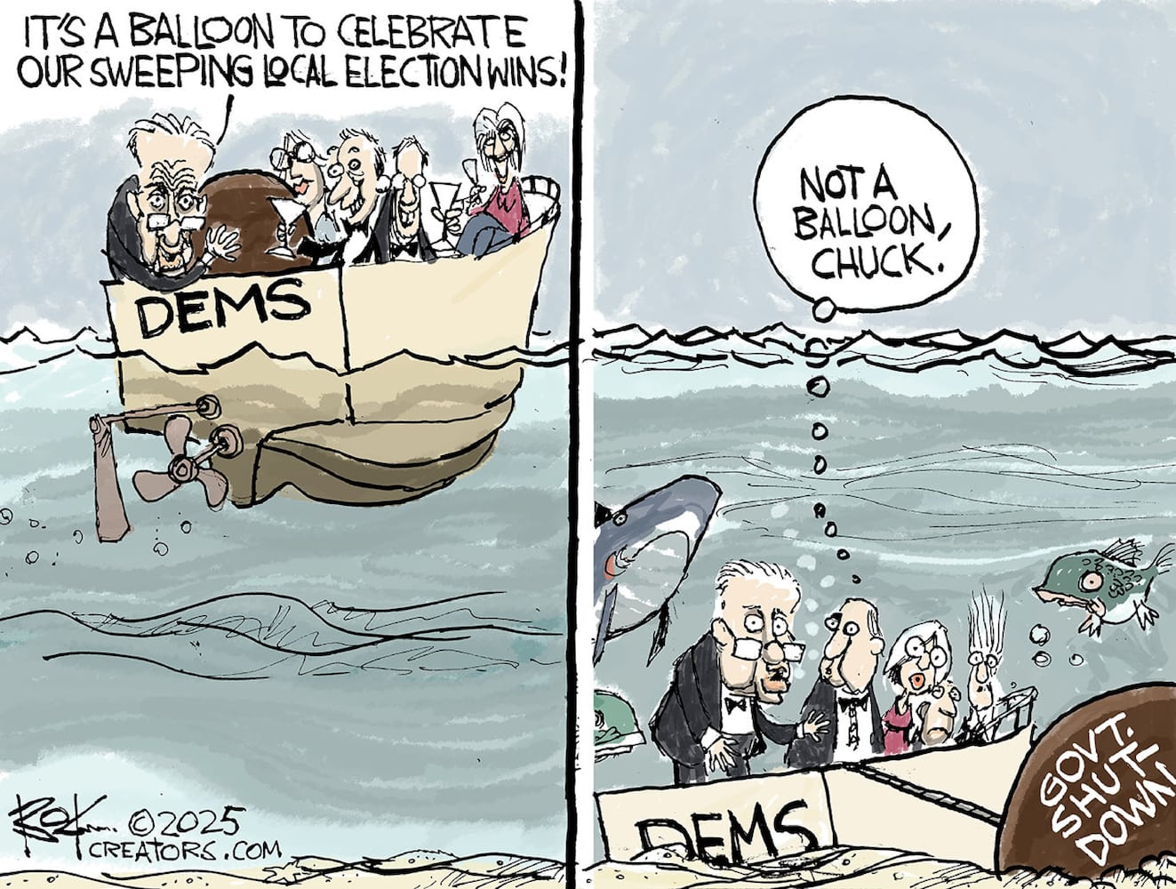 CARTOONS: Chip Bok, Nov. 19, 2025