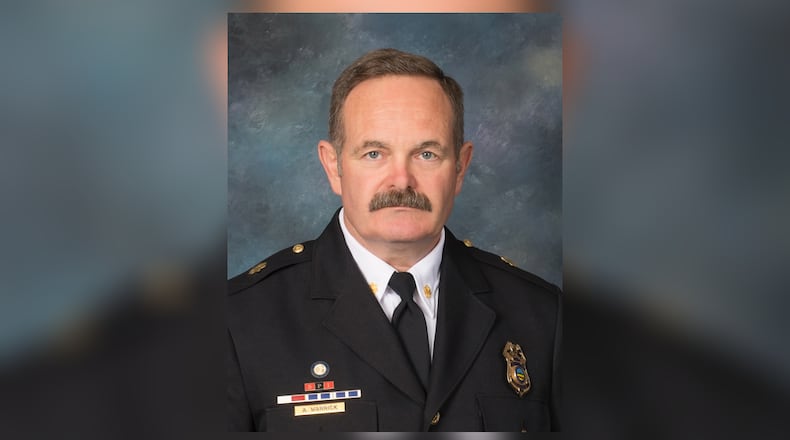 Deputy Chief Andy Warrick. CONTRIBUTED