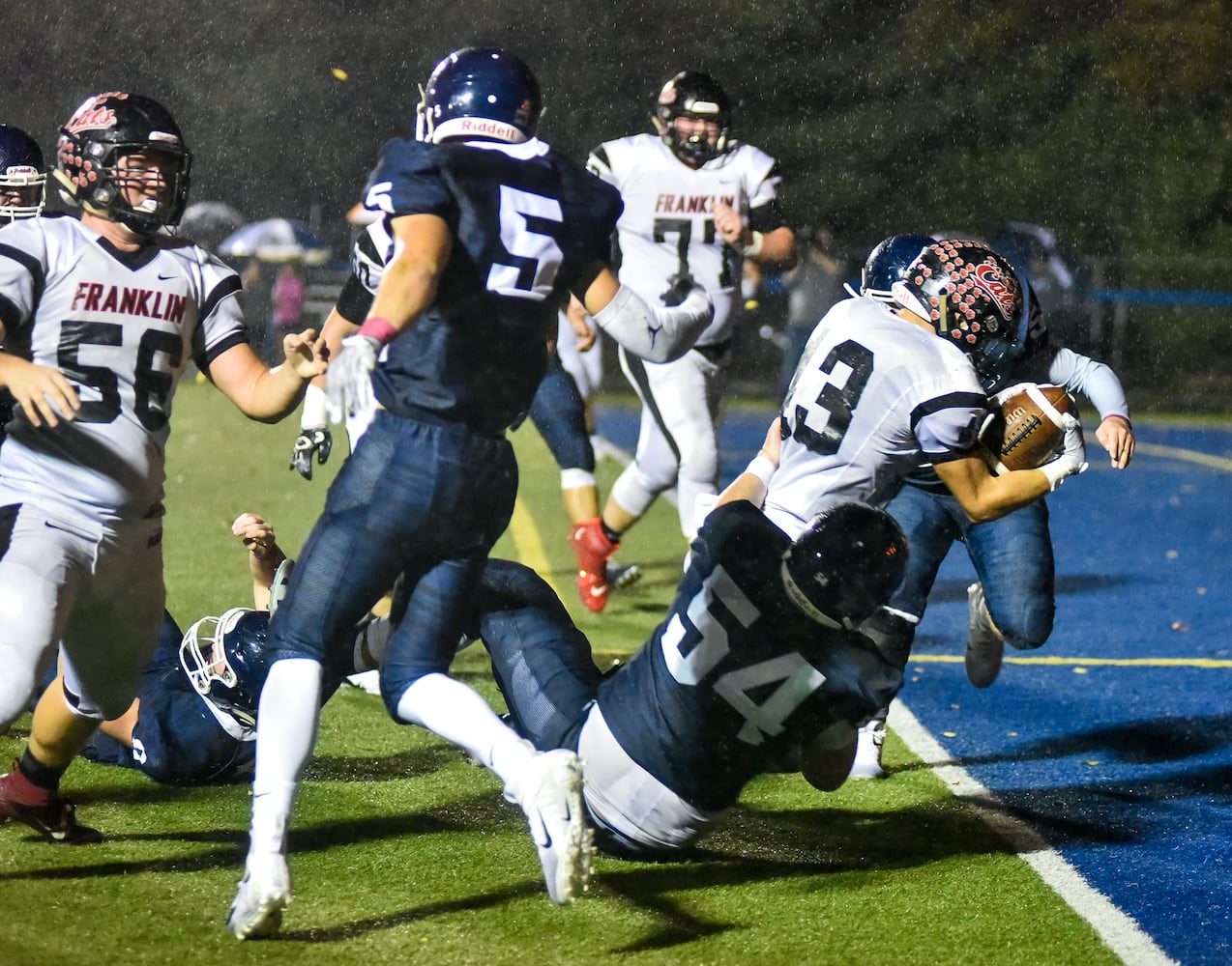 Franklin football beats Valley View Friday, Oct. 11