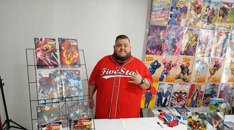 Middletown native, comic book writer, and podcast host Tony Klapper has always dreamed of bringing a Comic Con to town so that kids and community members can experience it.
“For me, I thought having an affordable Con, where people can come to and get that experience in their home city, would just be good for the city overall. So, that’s when I approached Jeri Lewis, and said, ‘I think this would be a hit in Middletown,’” said Tony Klapper.
He said, “This will bring life to the other side of the classroom. Middletown is a very sports-driven city, and there’s nothing wrong with that, but having that outlet for those that aren’t into sports, having something they can go to, and be a part of is huge for the city.”
In 2017, Klapper self-published his first comic book FiveStar. In 2022, he signed with Freestyle Komics and Fivestar was then renamed “Kevin Terry is Fivestar” under its publication.
Klapper goes by the alias Mr. FiveStar on social media, and he is co-host of two podcasts, “FiveStar Fridays” and “What The Fig.” Both podcasts are part of the Agents of Geekdom Network.
Klapper will have a booth set up at Middletown Comic Expo and he will host a panel discussion. At the booth, he will be selling comic books, t-shirts, metal bookmarks, and prints. Columbus, Ohio-based Freestyle Komics will also have a booth at the expo and be a part of the panel.
“If kids come to the panel, we’ll be telling them, ‘You can do this.’ This is something you can do,” Klapper said. “It’s cool because kids are going to be able to see people on different levels when they come to this Con. They are going to see people that are just starting out, others that have had some success with it, and those that are really successful. It shows the whole spectrum of writing comics, what that means, and what it looks like.”
Klapper hopes Middletown Comic Expo is something that people look forward to for many years to come.
“I’m hoping one day this is an event people look forward to in Middletown and it becomes a staple,” he said.
In addition to Klapper, there will be special guest appearances from Craig Boldman, Darryl Banks, Michael Watson, Ryan Robinson, Victor Dandridge, Adam Fields, David Cain, and many more.
“Comic Con conventions are just a place where you can let your fandom be out there. You don’t have to hide what you’re a fan of. You can be there, and you can embrace it with other people,” Klapper said.
Middletown Comic Expo will be held from 11 a.m. to 8 p.m. on Sat., Sept. 14 inside Johnston Hall at Miami University Middletown. Tickets are $10 in advance and $12 at the door. Children ages 11 and under are free with a paid adult. VIP ticket packages are also available at www.middletowncomicexpo.com.
