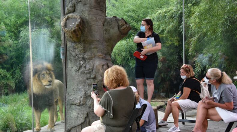 The Cincinnati Zoo & Botanical Garden's Beastly Breakfast series offers breakfast with a view, followed by guided zoo experiences, then a day at the zoo. CONTRIBUTED BY THE CINCINNATI ZOO