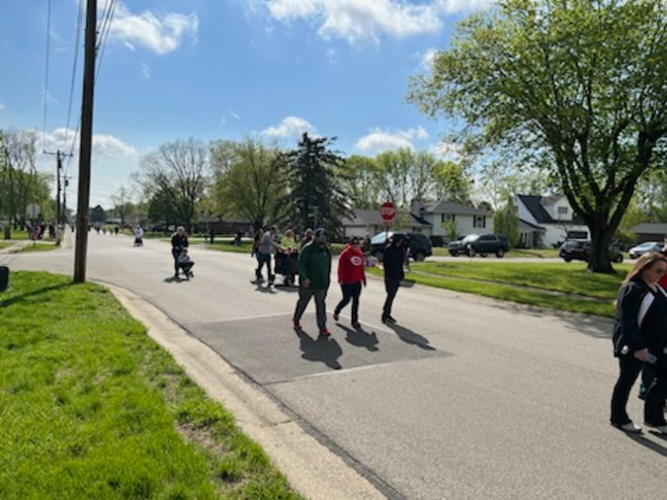 Nuxhall fields parade and opening day