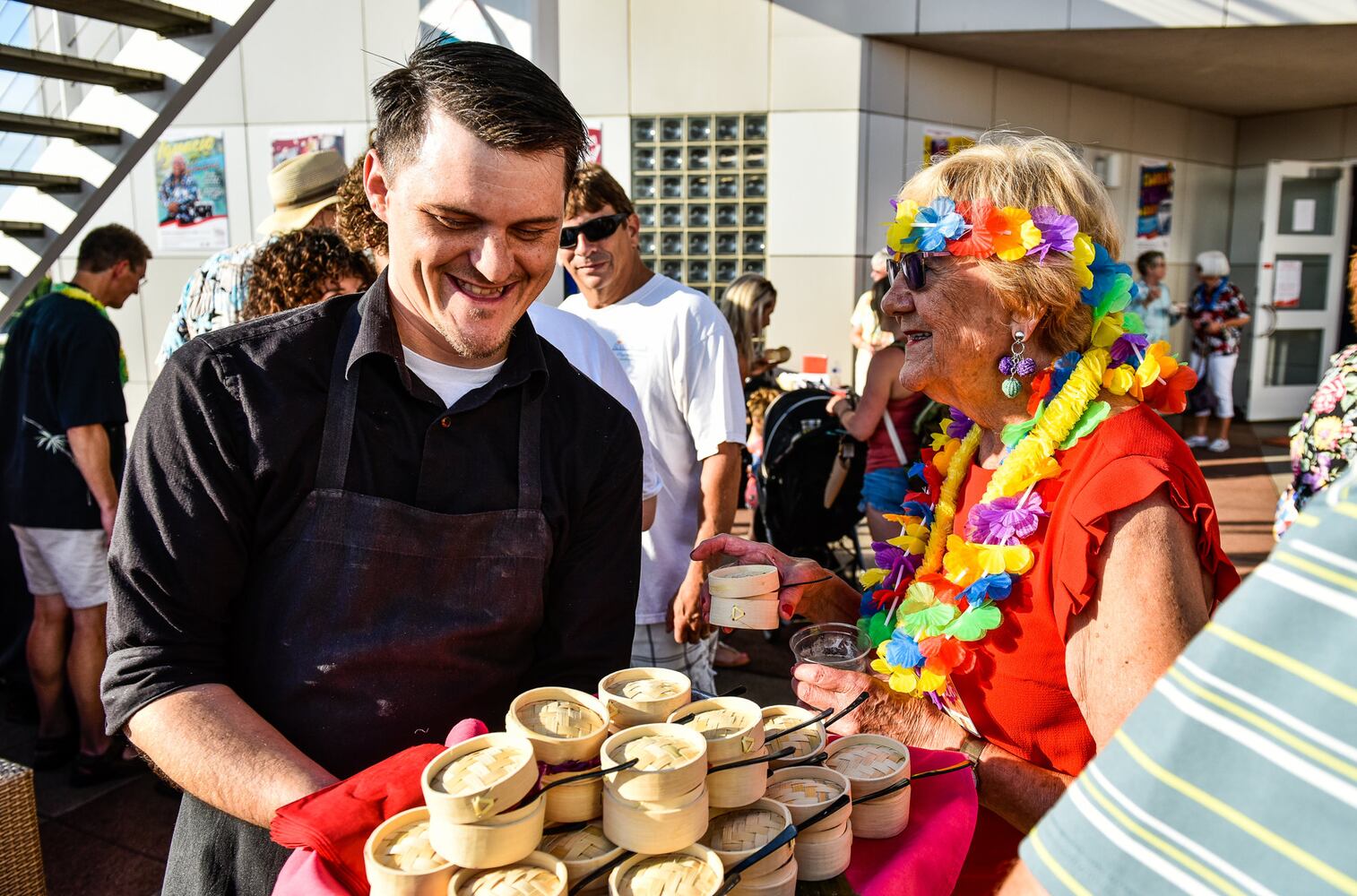 Fitton Center celebrates season launch with island themed party